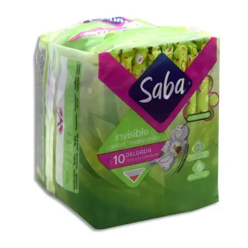 [7501019030611] SABA MANZANILLA CONFORT DELGADA C/ALAS Bolsa - c/10