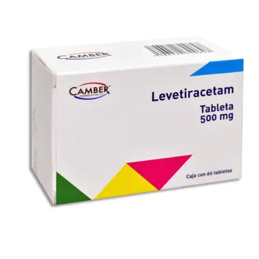[7506442700698] LEVETIRACETAM 500MG CAMBER Tabletas - c/60