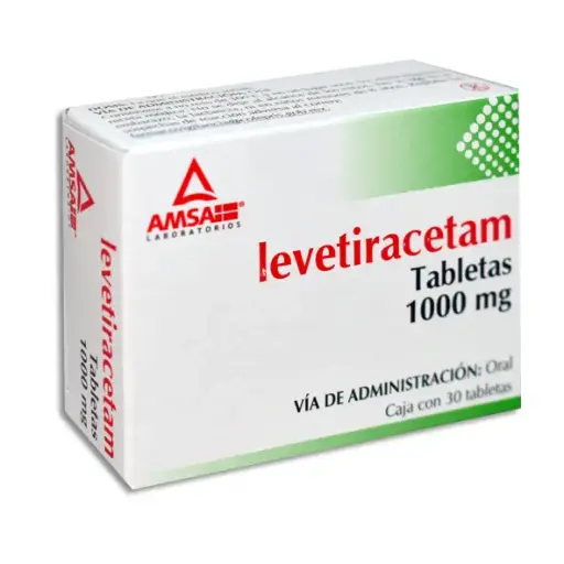 [7501349022249] LEVETIRACETAM 1G AMSA Tabletas - c/30