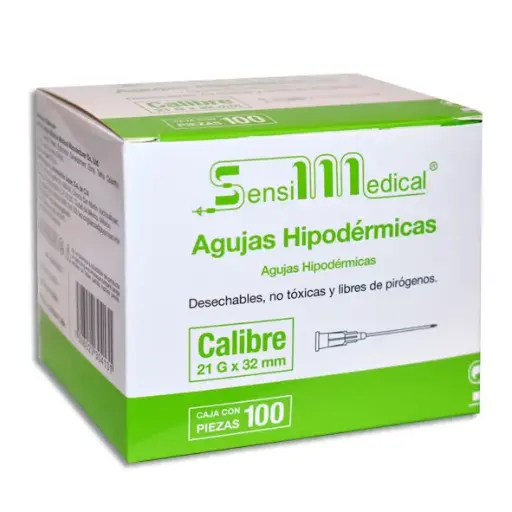 [7506022304131] AGUJA HIP SENSIMEDICAL 21X32 Caja - c/100