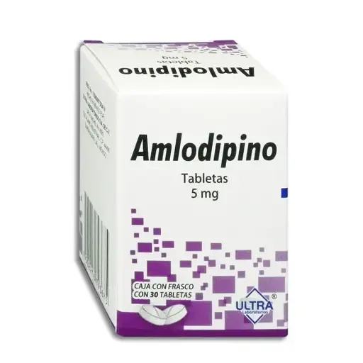 [7502216793675] AMLODIPINO ULTRA Tabletas - c/30