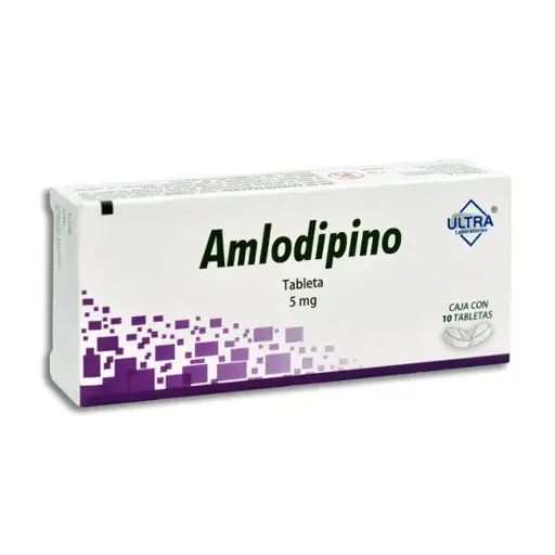 [7502216793231] AMLODIPINO ULTRA Tabletas - c/10