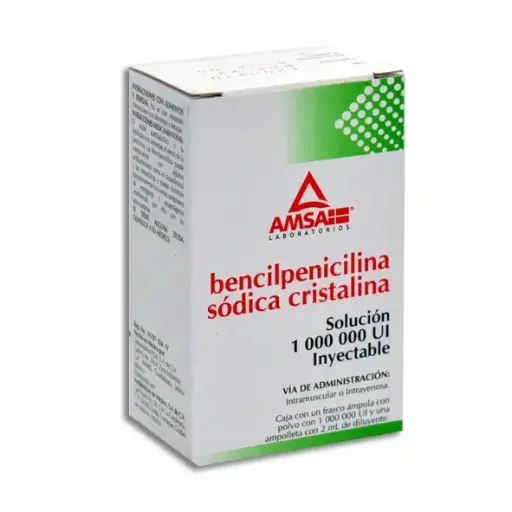 [7501349022942] BENCILPENICILINA 1 000 000 AMSA Solucion Inyectable - c/1
