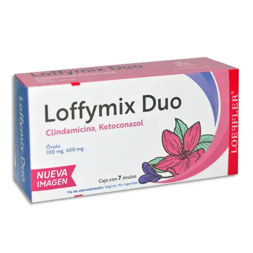 [7502211784272] CLINDAMICINA , KETOCONAZOL Ovulos - c/7