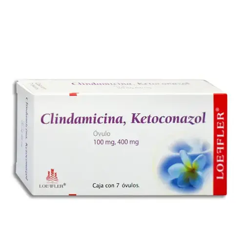 [7502211784272] CLINDAMICINA , KETOCONAZOL Ovulos - c/7
