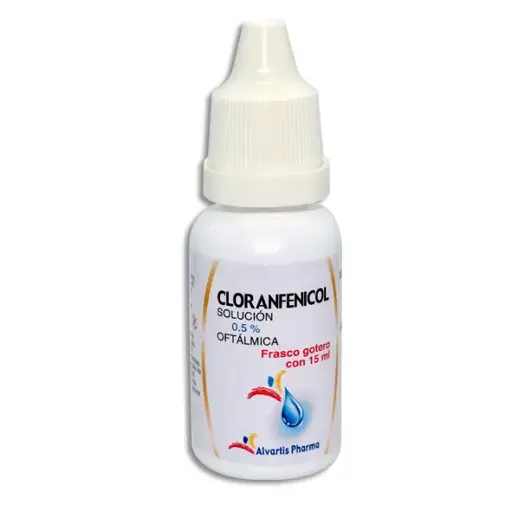[7502222840349] CLORANFENICOL ALVARTIS Solucion Oftalmica - 15 ml