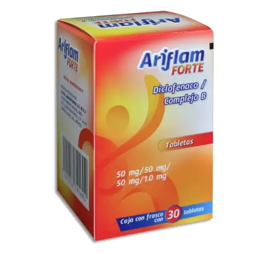 [7502216791602] ARIFLAM FORTE Tabletas - c/30