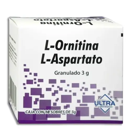 [7502216797796] L-ORNITINA/L-ASPARTANO ULTRA Sobres - c/10 
