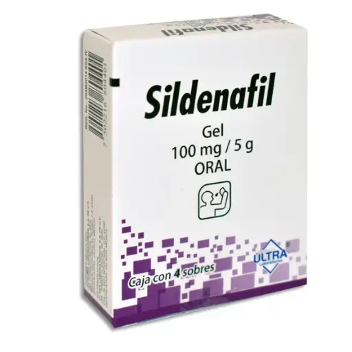[7502216804401] SILDENAFIL 100MG ULTRA Gel - c/4 